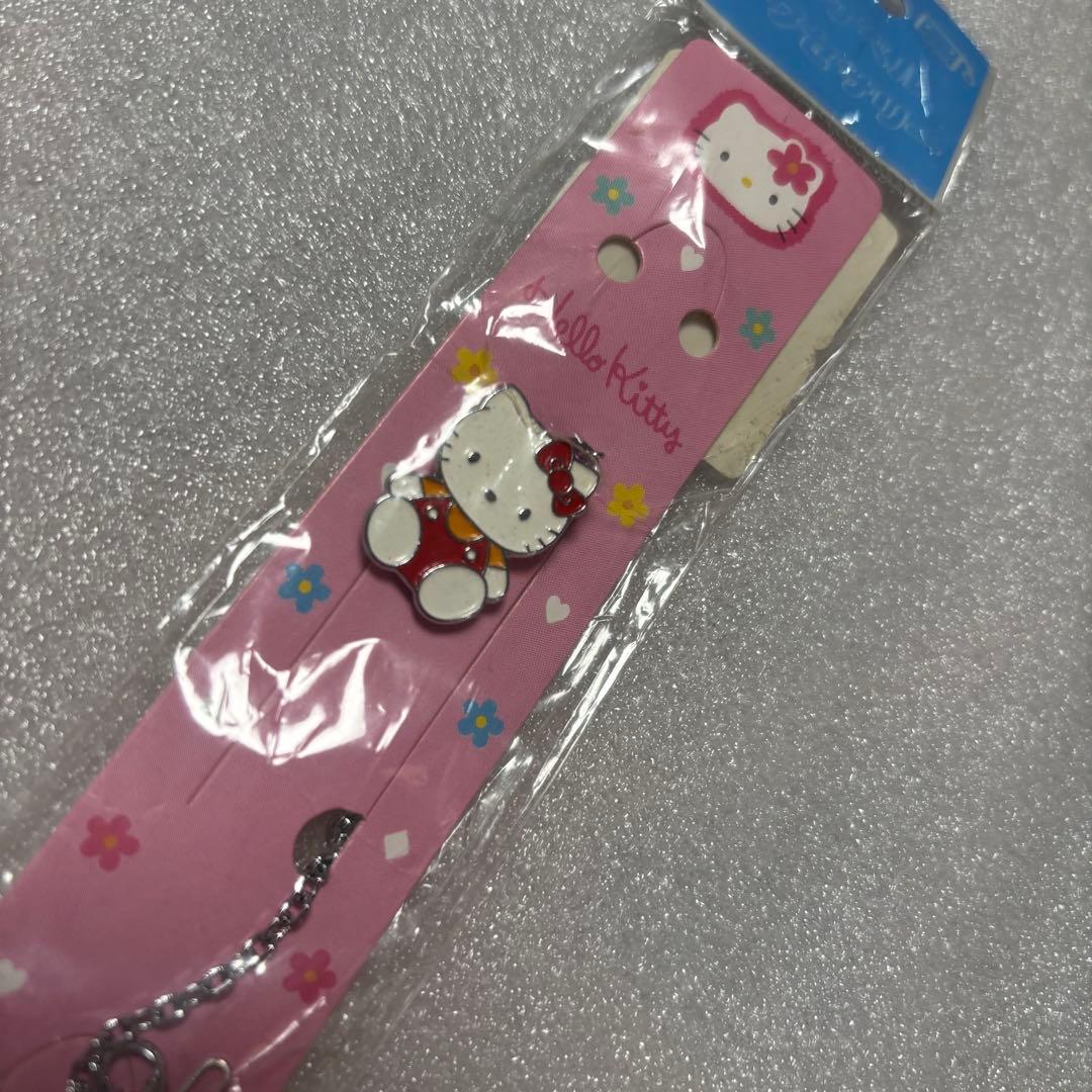 キティ ストラップ 平成レトロ カオハナ 1997年製 ポケベルアクセサリー
