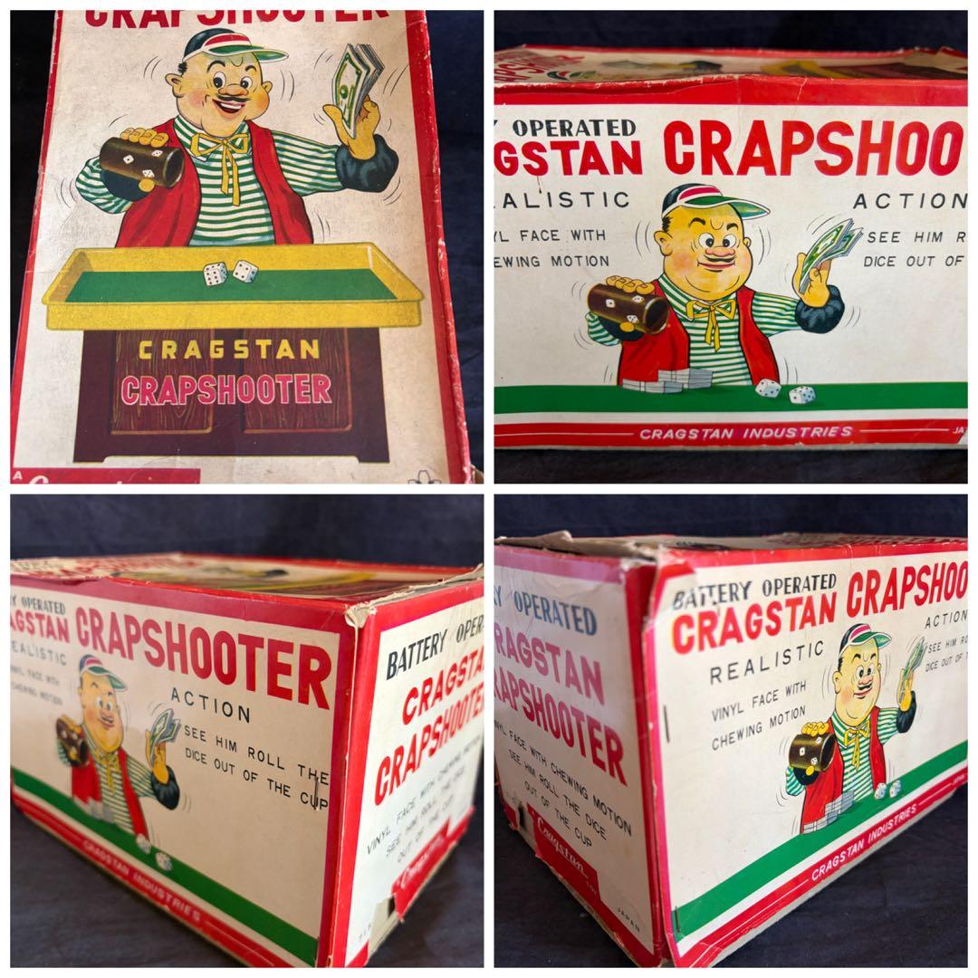 ⭐️動作品！ 昭和レトロ！ヨネザワ製 CRAPSHOOTER 箱付です。