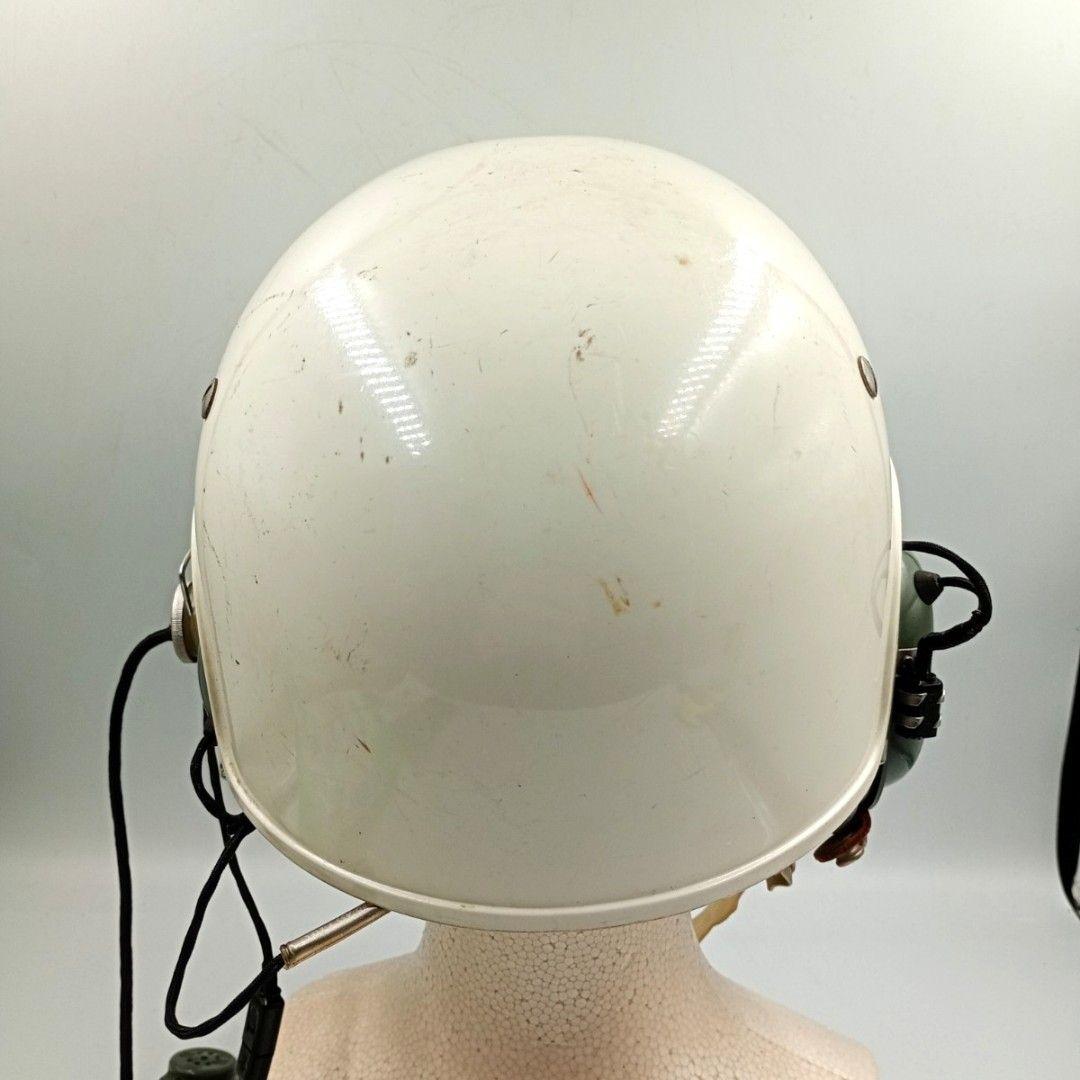 アメリカ空軍 飛行用ヘルメット HGU-7/p シェル型イヤホーン 1968年製