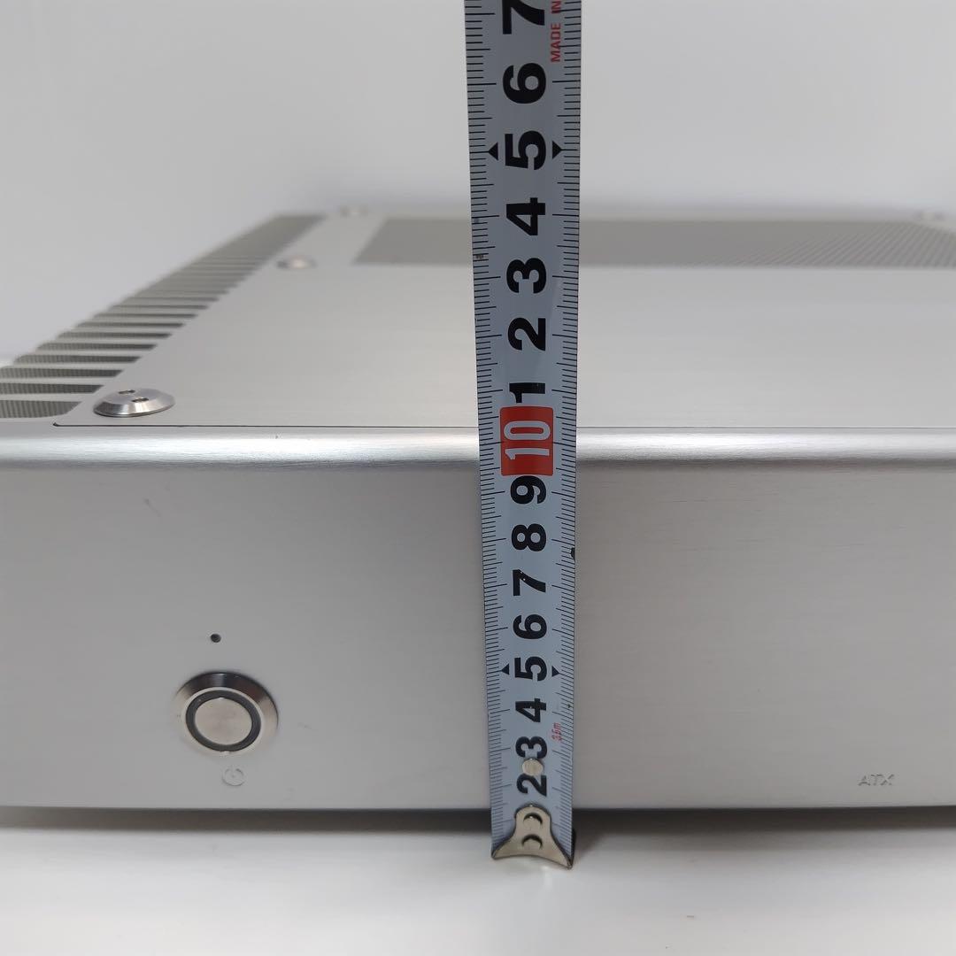 ATX自作PCケース　アルミ 横置き 自作PCケース Hush ATX