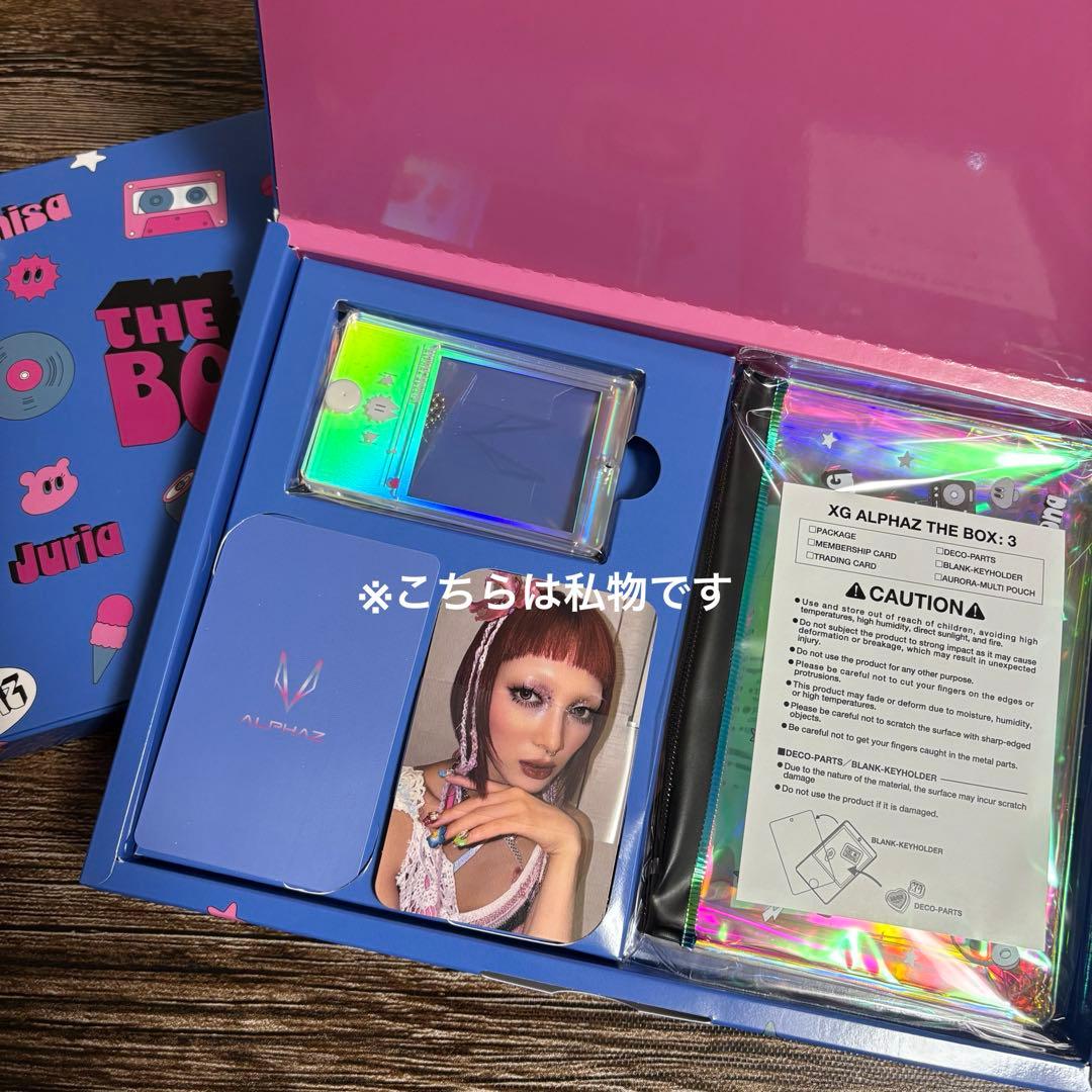 XG THE BOX3 ALPHAZ プレミアム　FC限定　トレカ　新品未開封