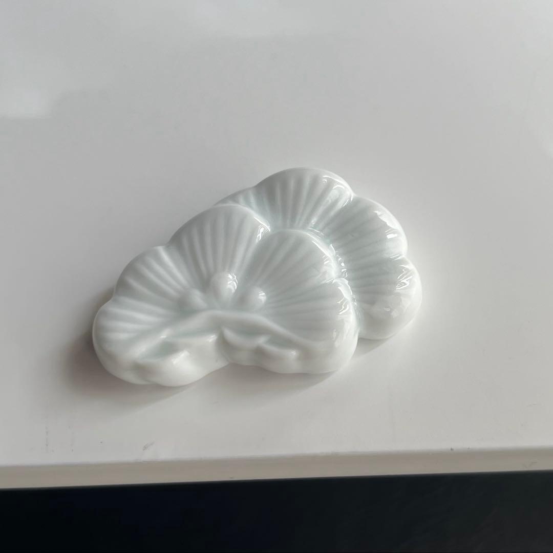 井上萬二 箸置き 松竹梅鶴亀　人間国宝