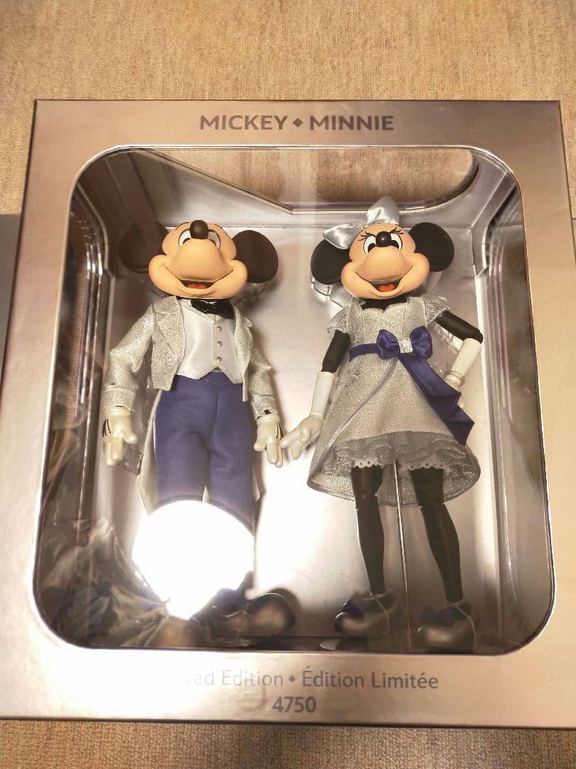 ディズニー リミテッドエディション ミッキー ミニー ドール フィギュア セット