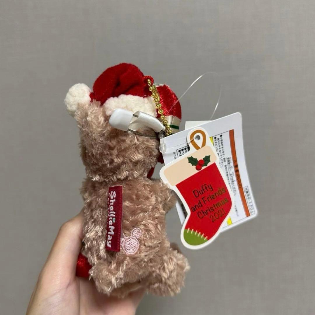 ダッフィー　クリスマス　2021 ぬいぐるみバッジ Disney Duffy