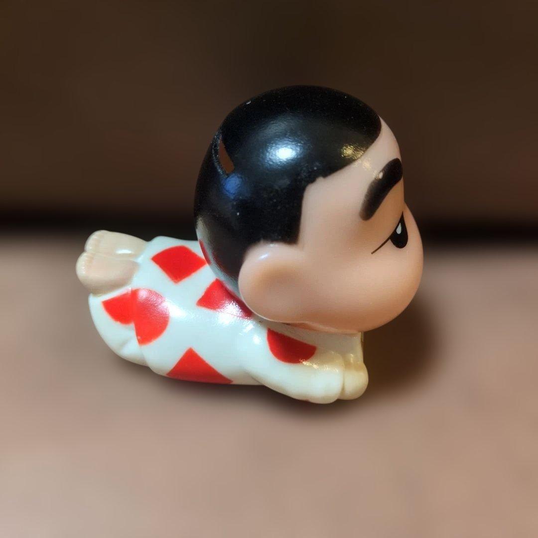 クレヨンしんちゃん フィギュア ソフビ 貯金箱 4体セット 当時物 平成レトロ