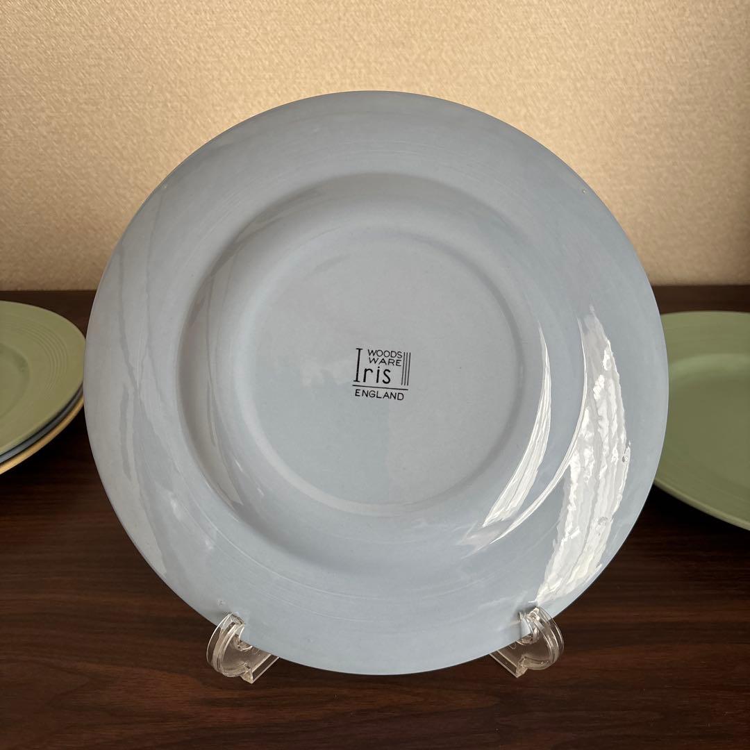 WOOD’S WARE Jasmine/Iris/Beryl プレート 小大6枚