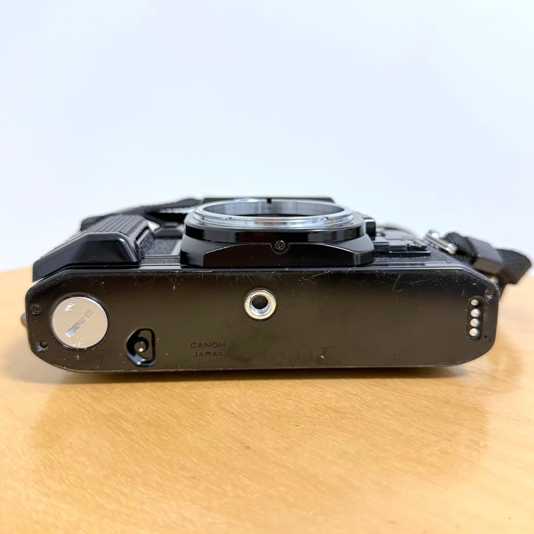 Canon A-1 ブラックボディ MFフィルム一眼レフカメラ