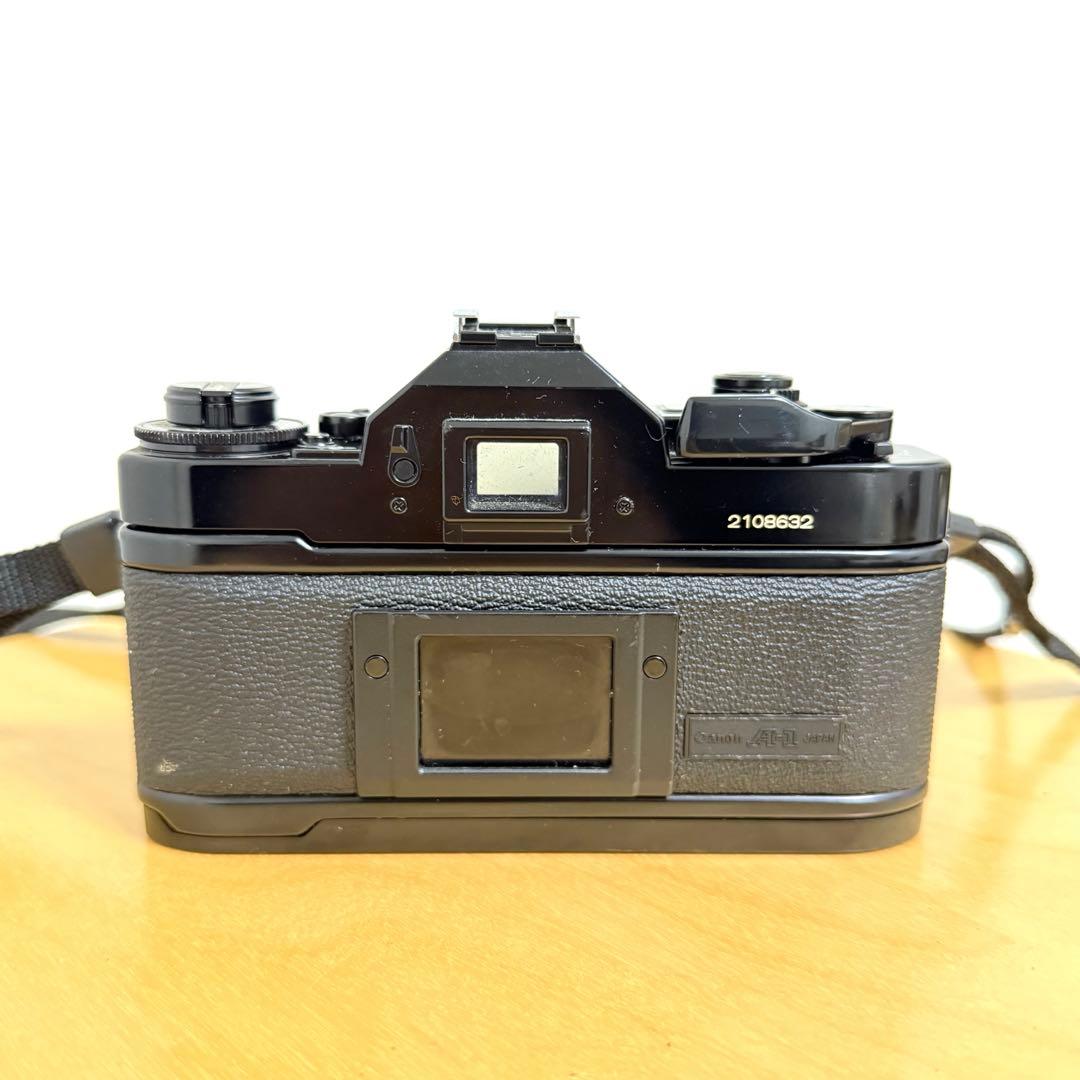 Canon A-1 ブラックボディ MFフィルム一眼レフカメラ