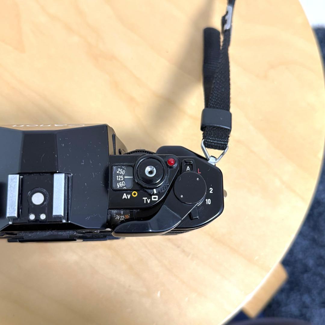 Canon A-1 ブラックボディ MFフィルム一眼レフカメラ