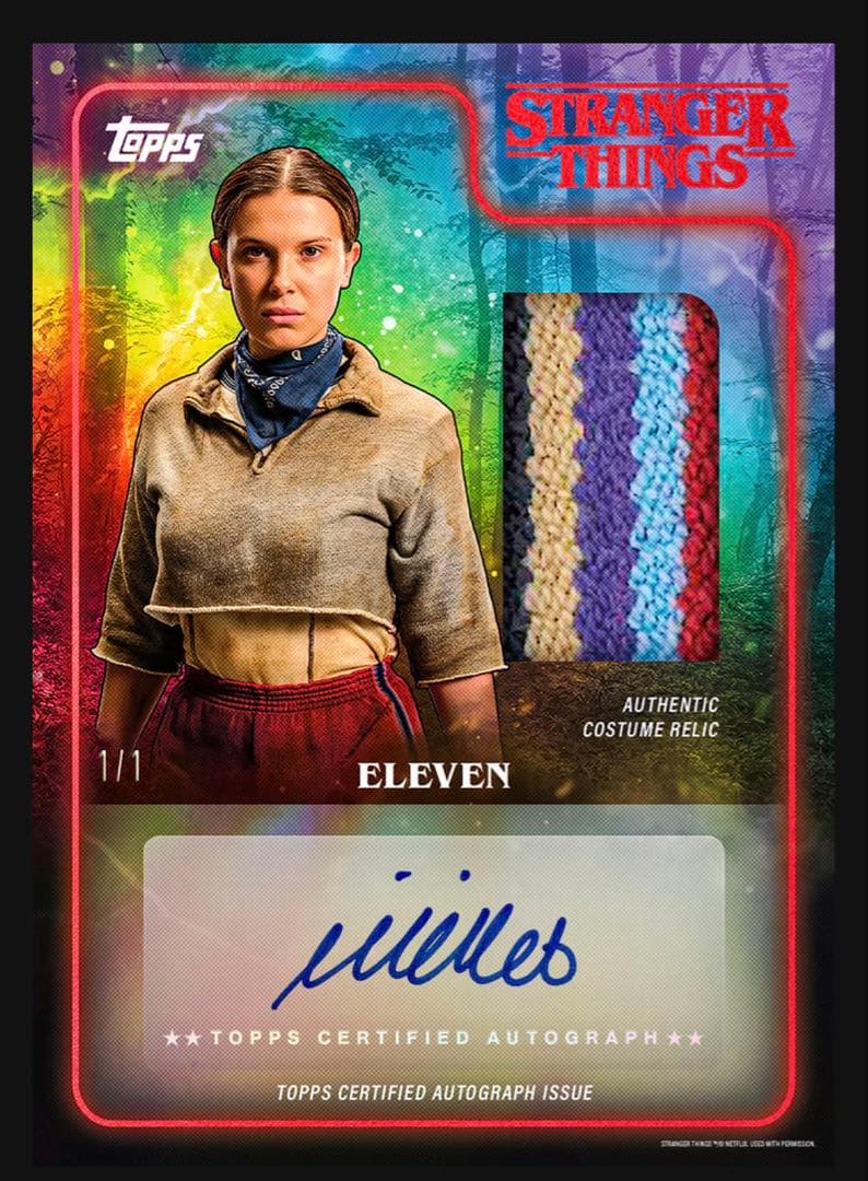 【期間限定出品】 2025 Topps Stranger Things Box