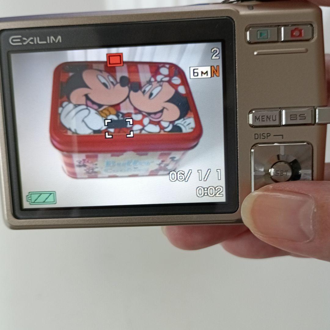 カシオ CASIO EXILIM デジタル コンパクト カメラ ゴールド 稼働品