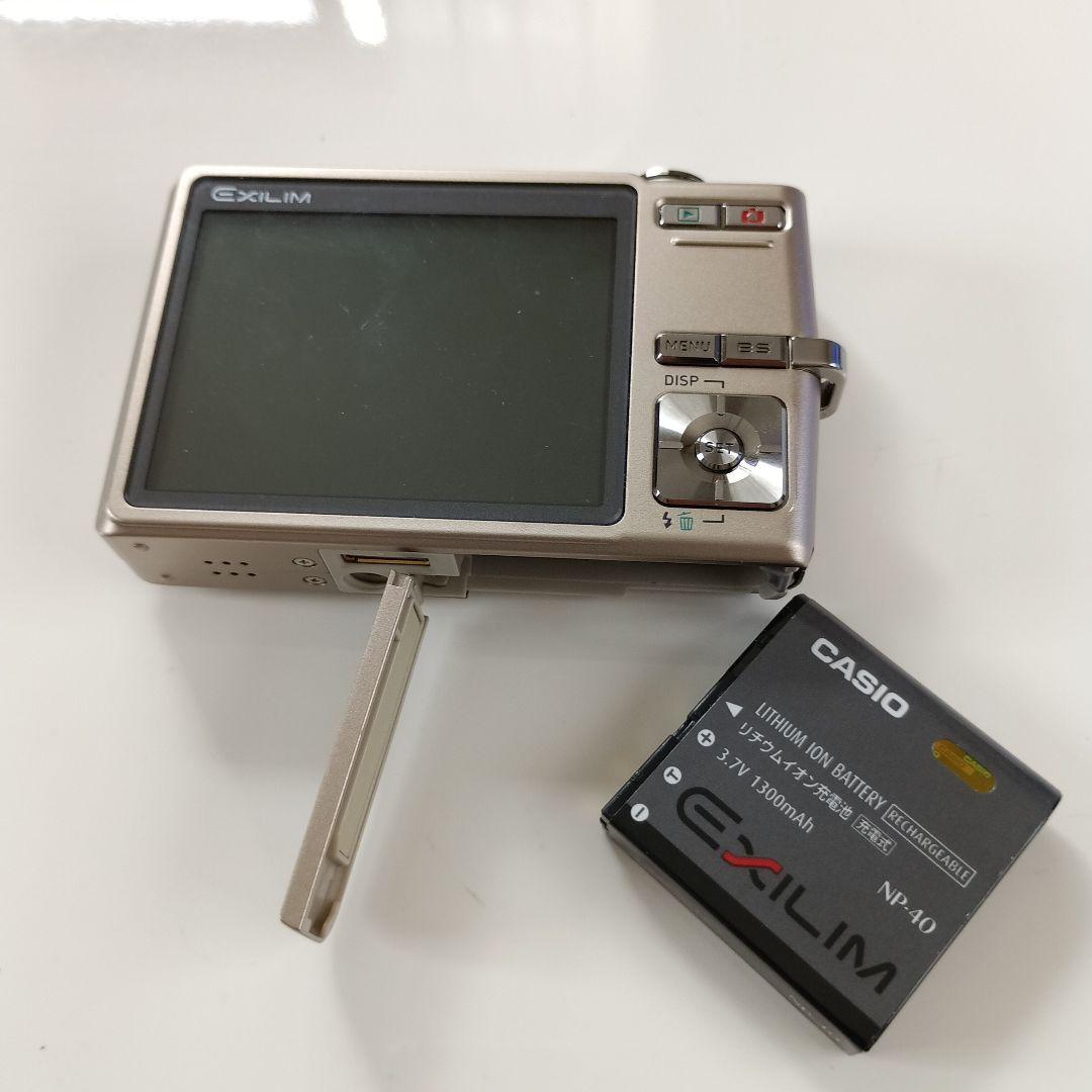 カシオ CASIO EXILIM デジタル コンパクト カメラ ゴールド 稼働品