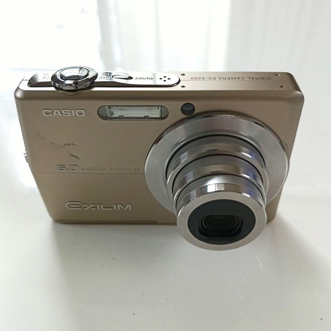 カシオ CASIO EXILIM デジタル コンパクト カメラ ゴールド 稼働品