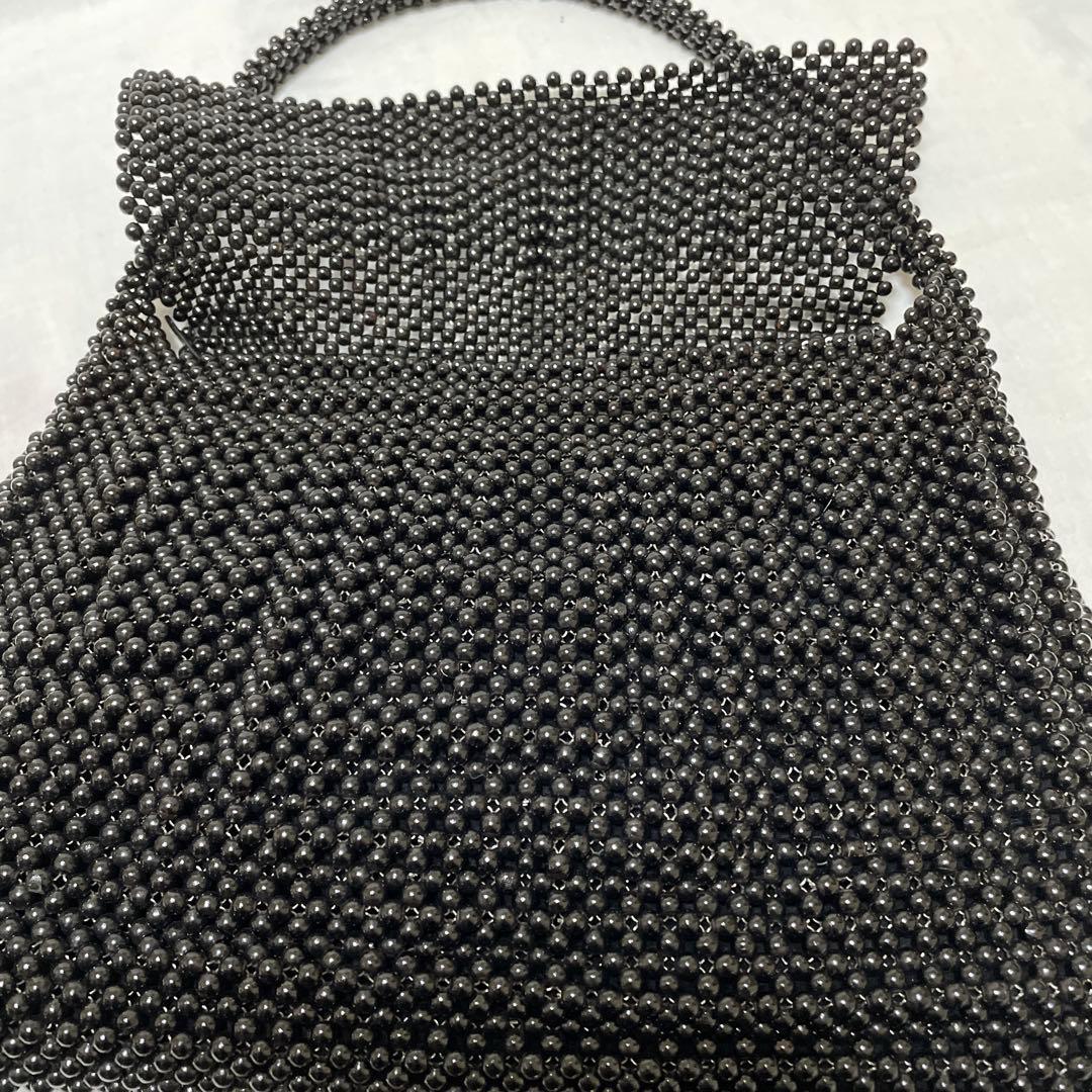 黒珊瑚　ハンドバック　手作り工芸品