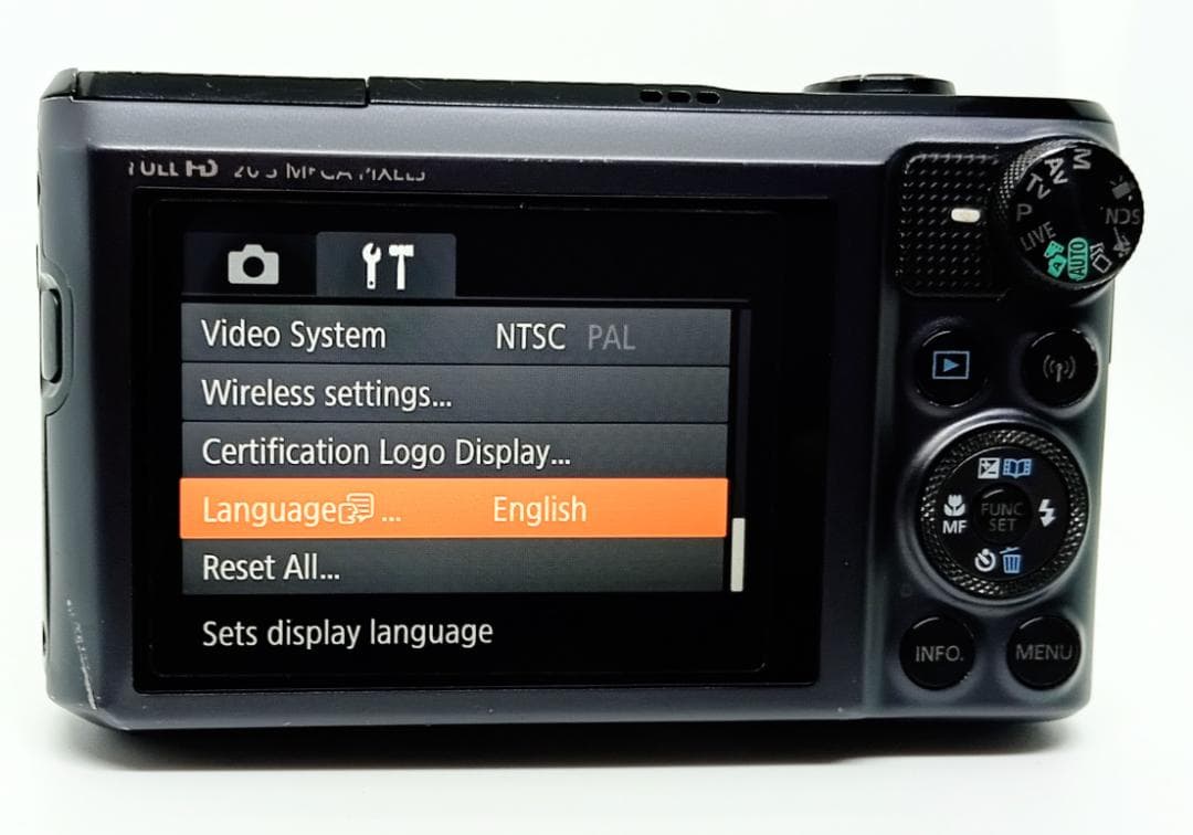 Canon PowerShot SX720 HS 20.3MP 40x 黒