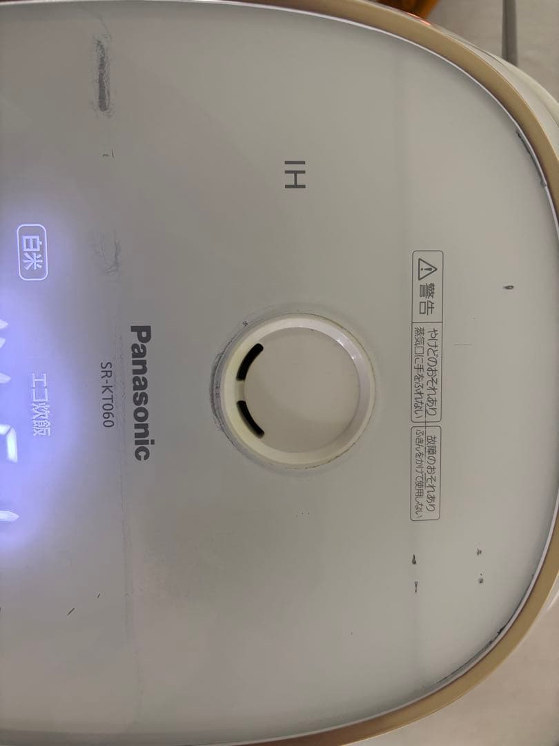 Panasonic SR-KT060 炊飯器 IH【中古品】