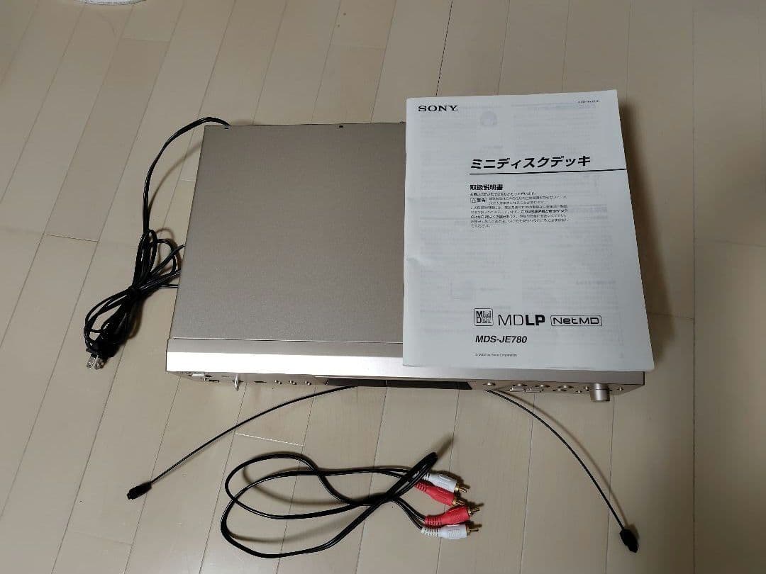 SONY MDデッキ MDS-JE780 【ジャンク品】