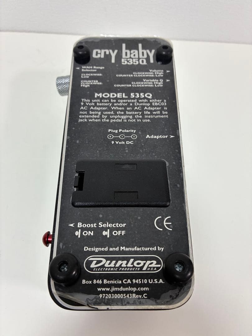 jim dunlop cry baby　ジムダンロップ　クライベイビー 535Q