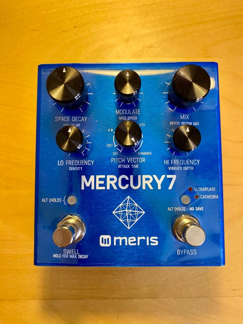 meris MERCURY7 Reverb リバーブペダル ギターエフェクター