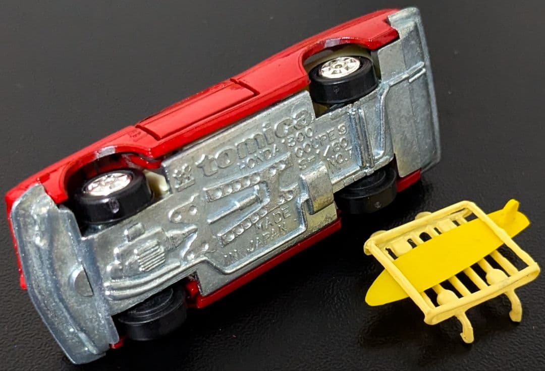 最終値下げ トミカ 日本製 黒箱No.49 ホンダクーペ9 サーフィンキャリア