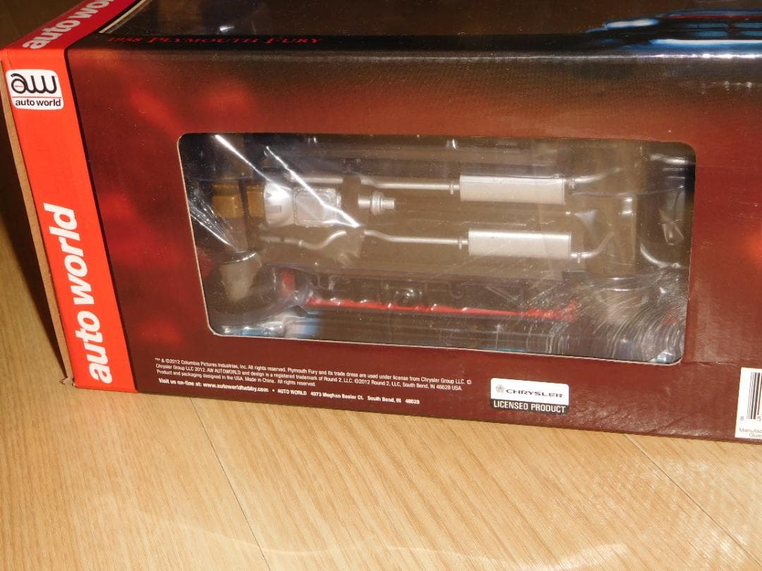 ミニカー CHRISTINE MOVIE 1/18 NIGHT VERSION CAR