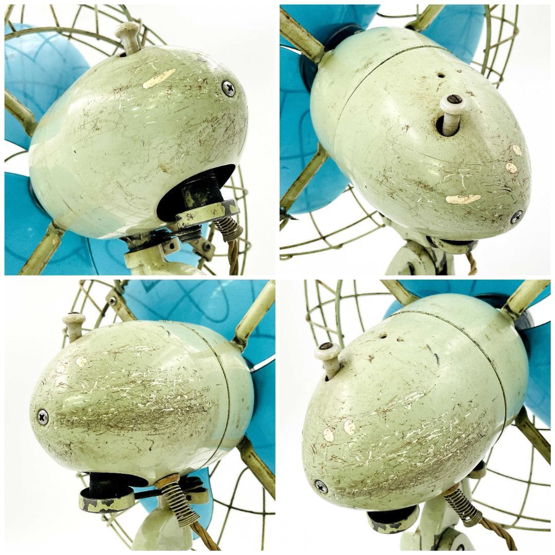 【動作品】希少 三菱 鉄製ケージ 昭和レトロ 扇風機 アンティーク R8SD57