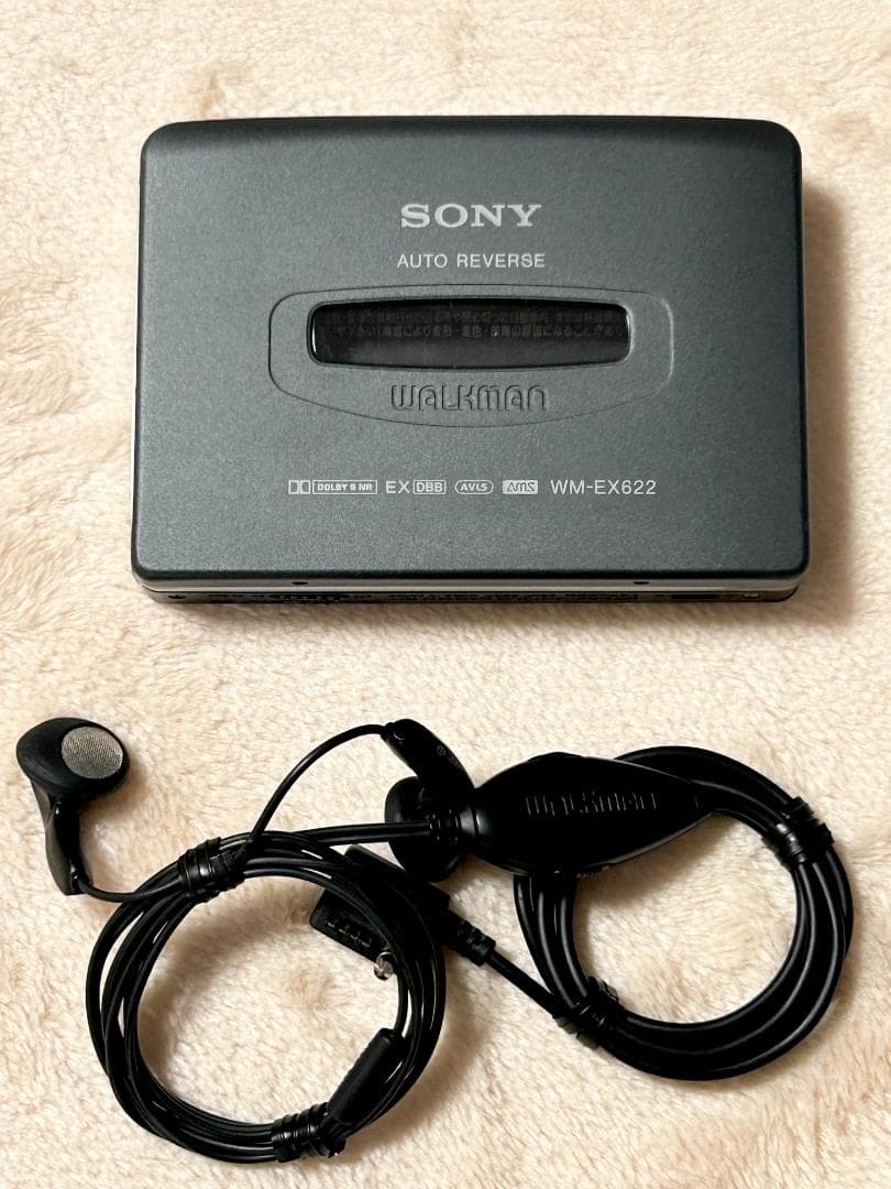 SONY WALKMAN WM-EX622 ソニーカセットウォークマンシルバー