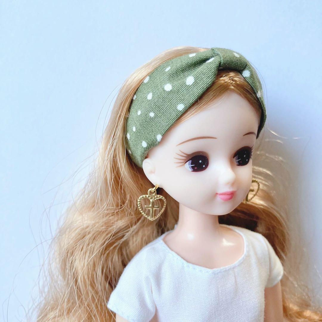 【L30】リカちゃん ヘアバンド&ピアスセット
