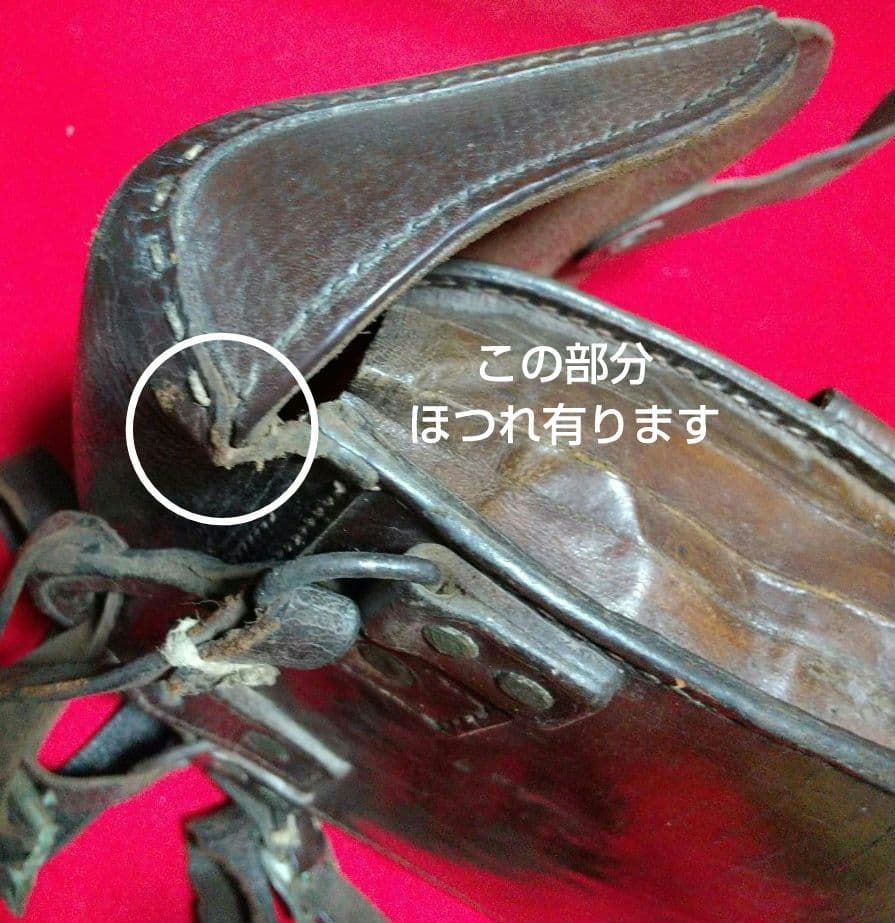 旧日本軍 陸軍 鞄 縦約26cm横約25cm厚さ約6.5cm コンデンション良好