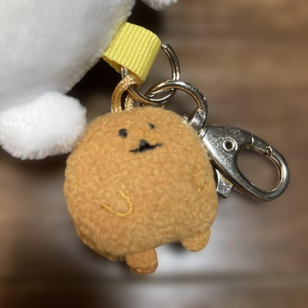 自分ツッコミくま　伸びるキーリング