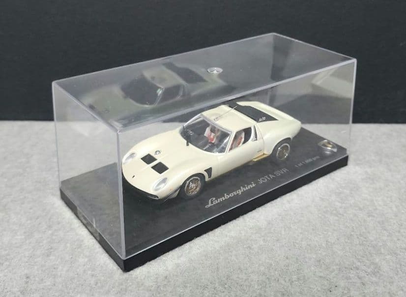 京商 1/43スケール ランボルギーニイオタSVR （ホワイトメタル）