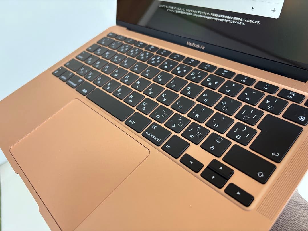 【美品/充放電30回】MacBook Air 2020 13インチ 512GB