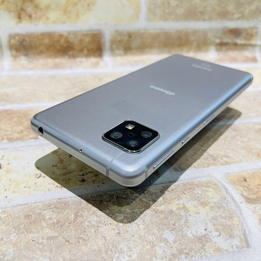 SIMフリー AQUOS sense4 64GB シルバー G-314 電池良好