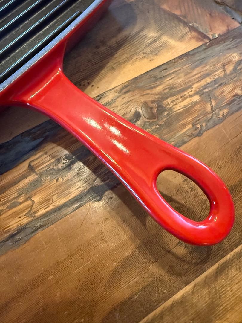 STAUB ストウブ アメリカンスクエアグリル 26cm グリルパン チェリー