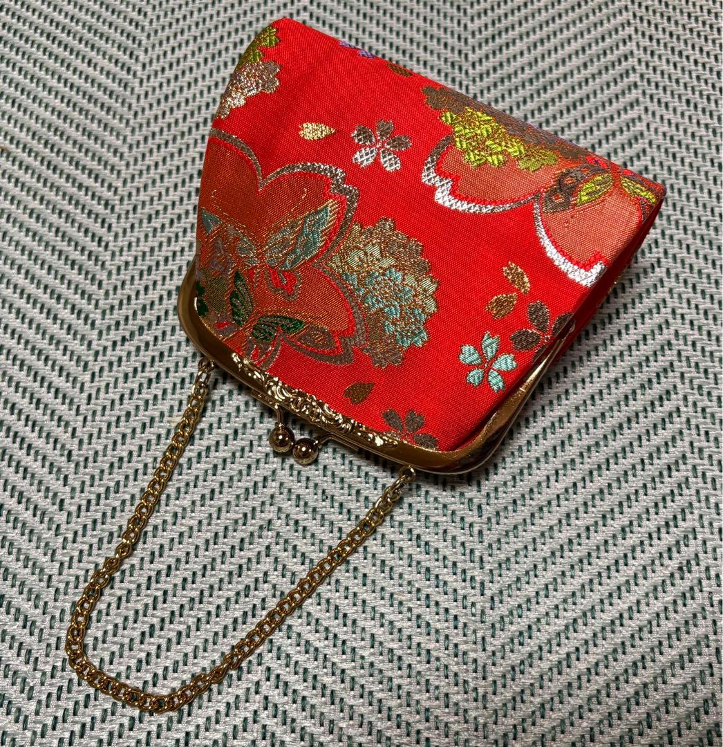 七五三 草履・バッグ・小物等セット 朱色