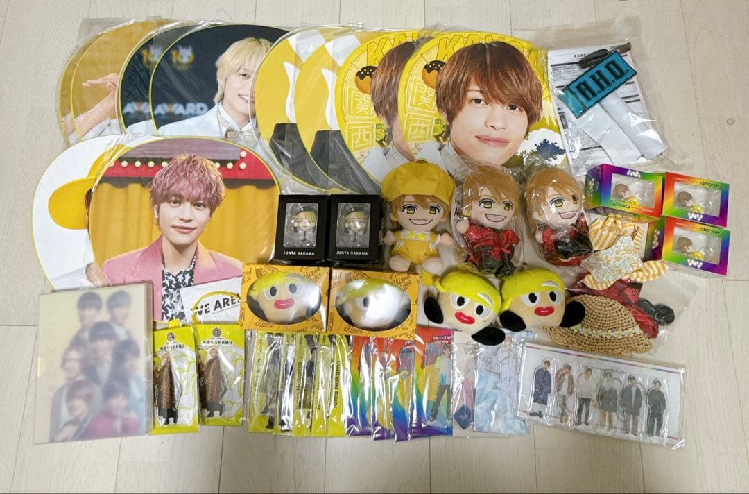 WEST. 中間淳太 セット うちわ アクリルスタンド ちびぬい フィギュア