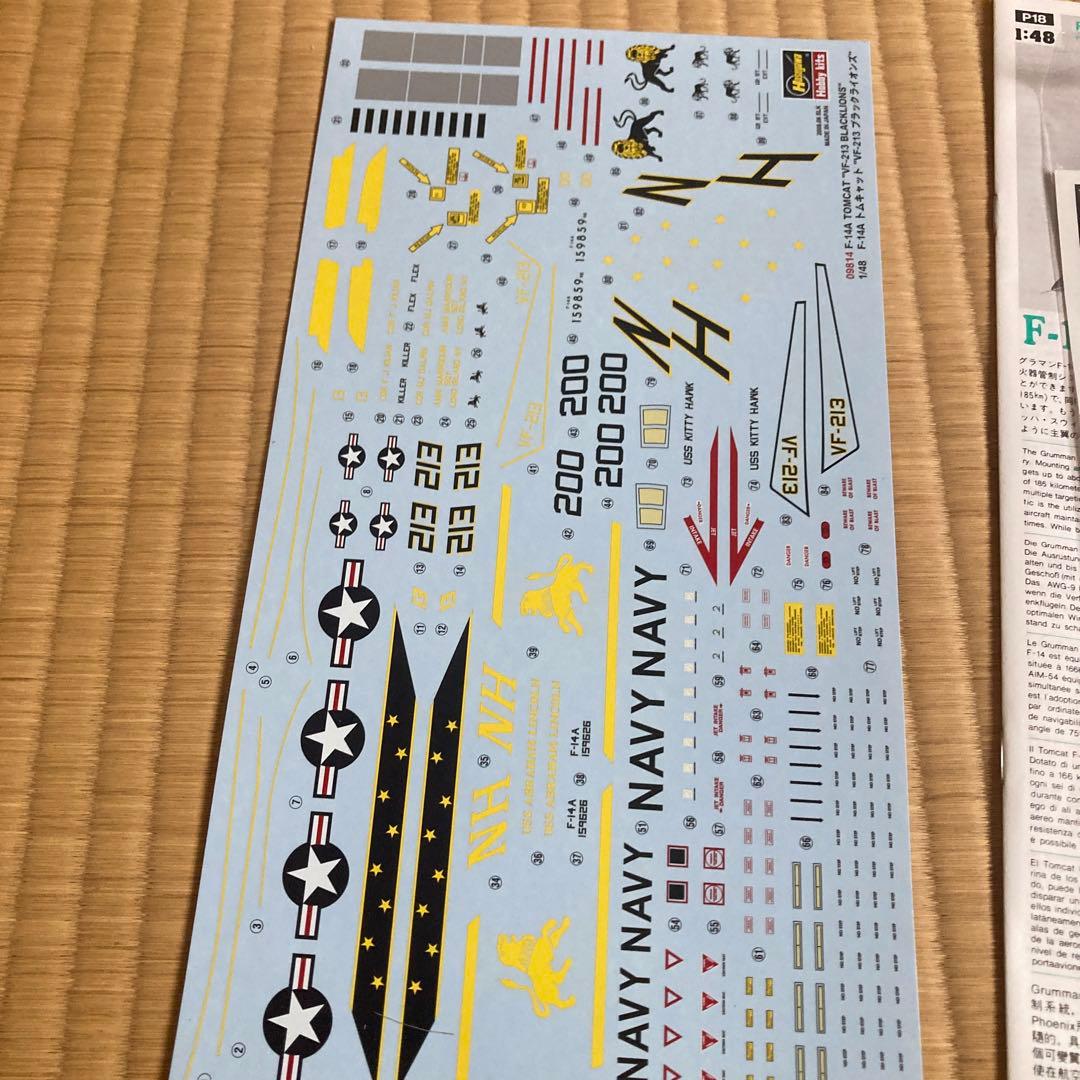 ハセガワF-14 1/48 2機セット