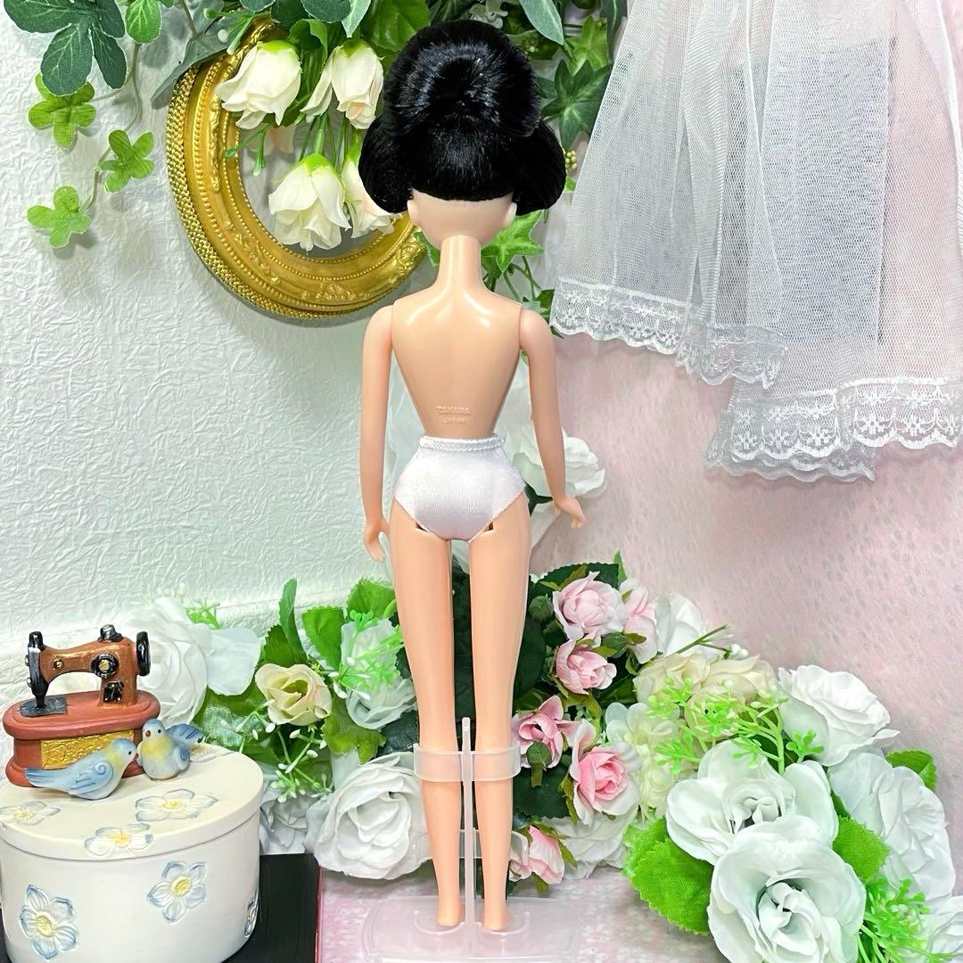 ユリーシア　日本髪風本体と 着物 セット　☆リユース　ジェニー　リカちゃん　手芸