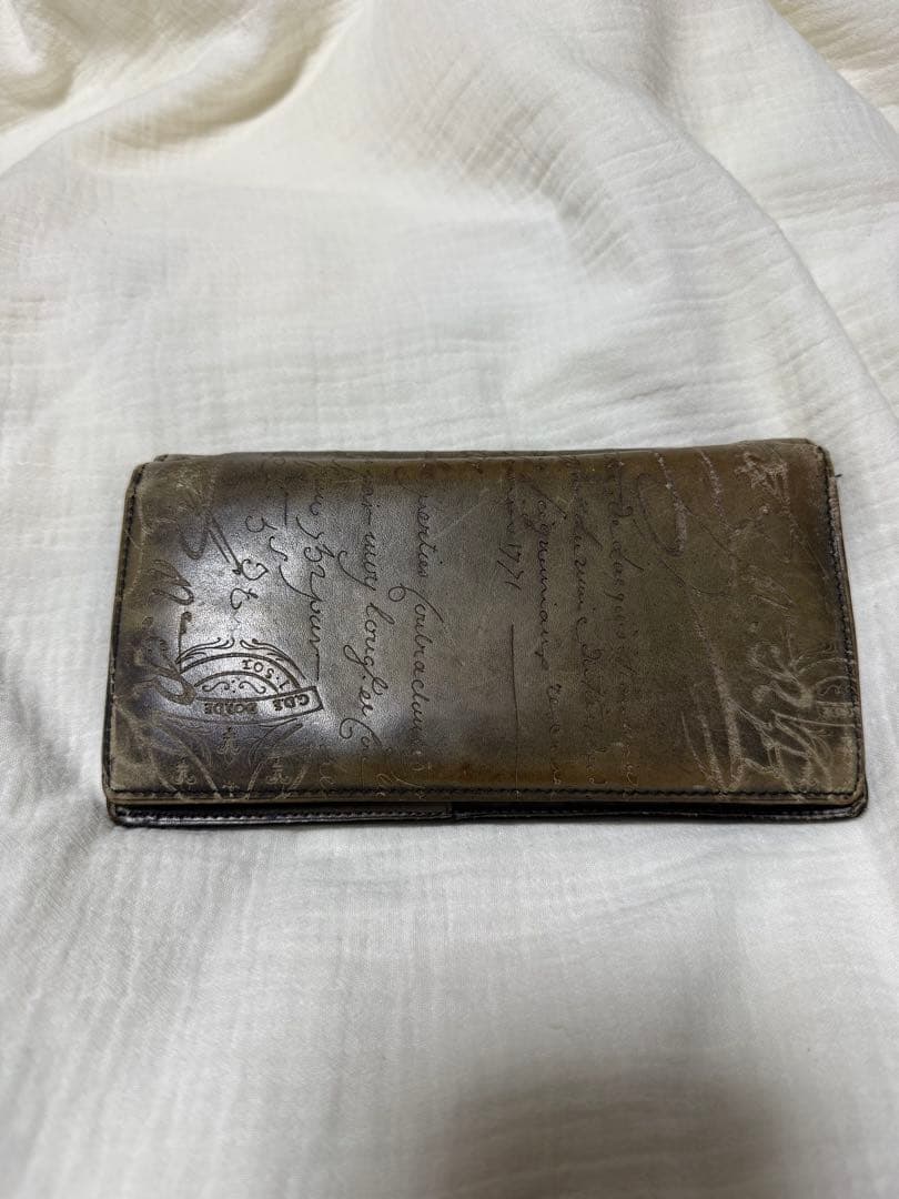 【名作】Berluti ベルルッティ カリグラフィ レザー 長財布