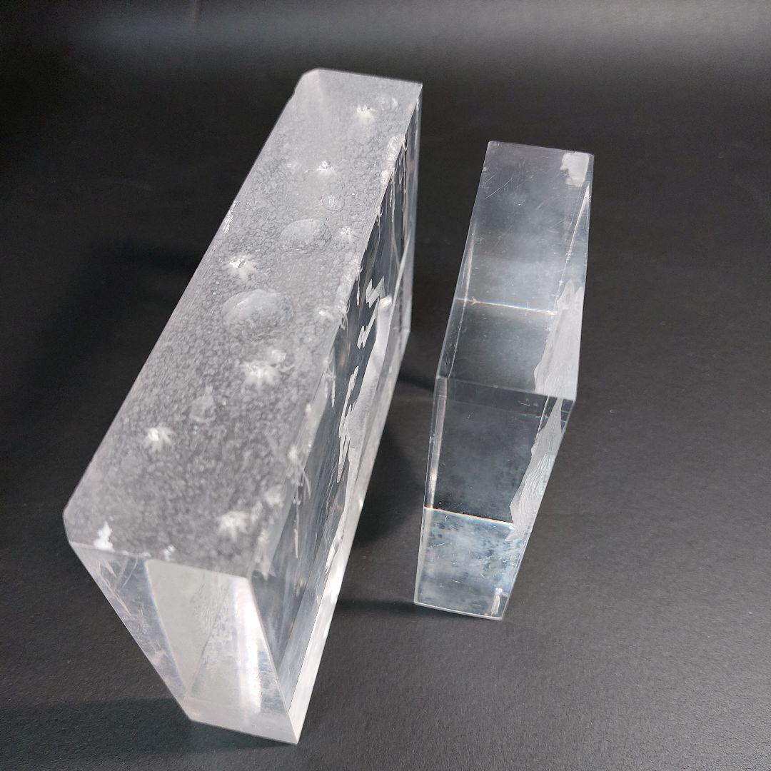 アクリル　馬の彫刻セット　DEKELS LAS'86　アートオブジェ　午年