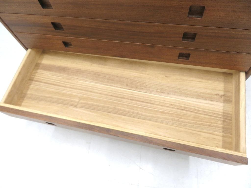 展示品　橋詰家具　クスノキ　無垢材　チェスト　整理箪笥　収納　キャビネット