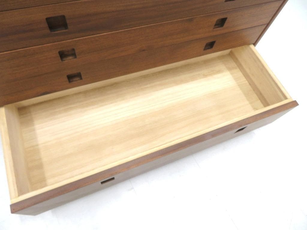 展示品　橋詰家具　クスノキ　無垢材　チェスト　整理箪笥　収納　キャビネット