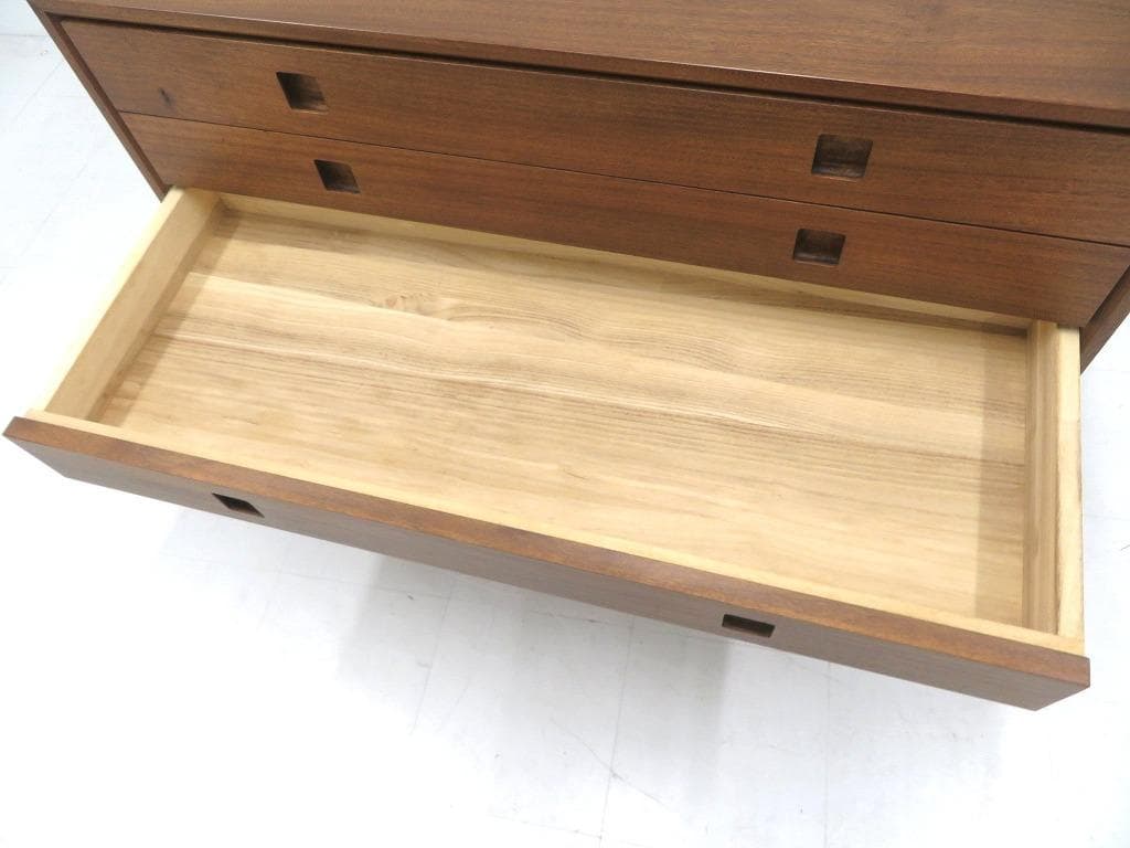 展示品　橋詰家具　クスノキ　無垢材　チェスト　整理箪笥　収納　キャビネット