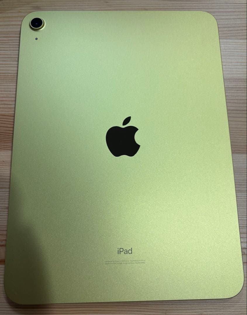 iPad第10世代 64GB wifiモデル イエローApplepencil付き