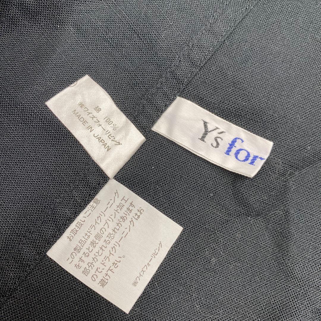 i301◯ y's for living エプロン ブラック シンプル