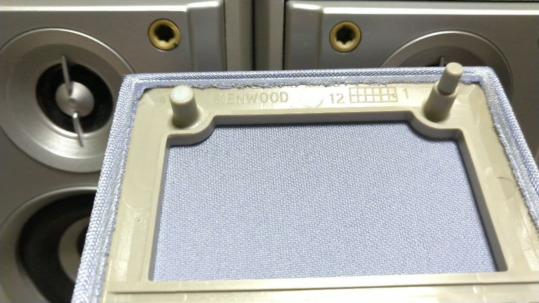 高音質！KENWOOD CD.MDコンポRD-ESA5MDリモコン付き