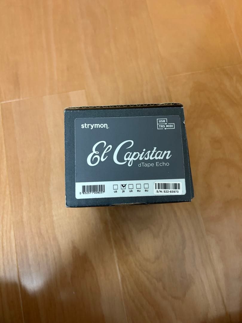 美品　Strymon El Capistan V2 2025年12月新品購入