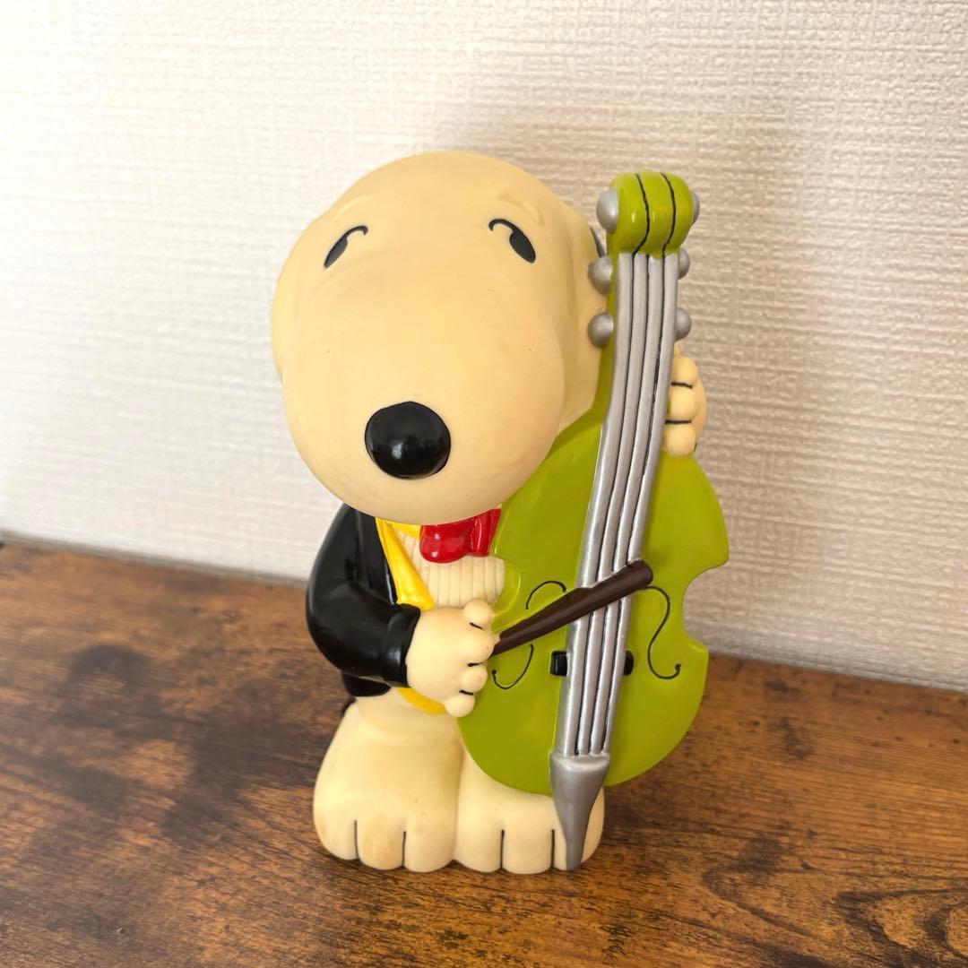 【希少】ヴィンテージ スヌーピー 貯金箱 2点セット フライングエース レトロ