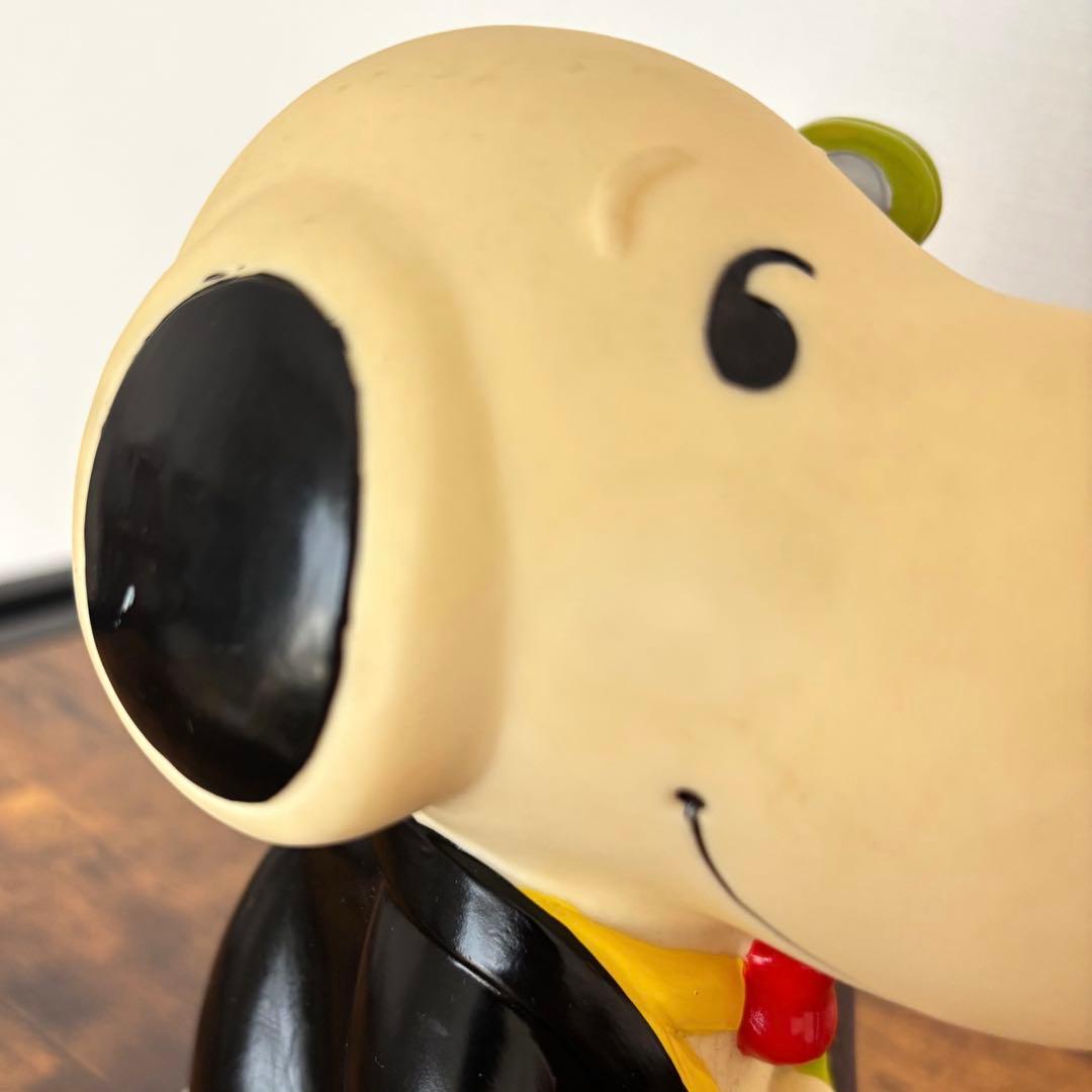 【希少】ヴィンテージ スヌーピー 貯金箱 2点セット フライングエース レトロ