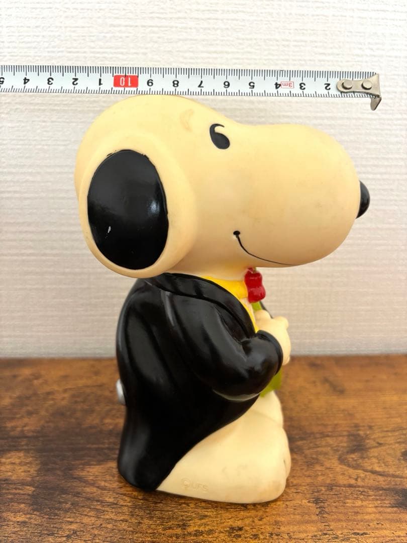 【希少】ヴィンテージ スヌーピー 貯金箱 2点セット フライングエース レトロ